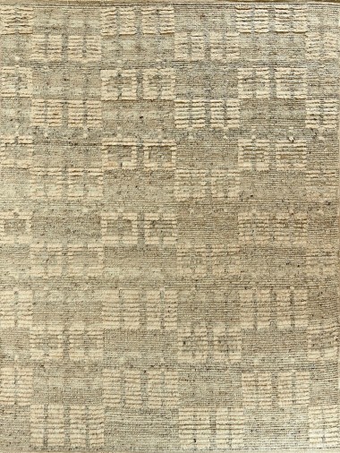 Mafi Signature | Harmony | DJ-1497: Natural area rug Modern/Transitional Beige/Tan Wool Area Rug: Mafi Signature Harmony DJ-1497 (Hand-Knotted Area Rug)