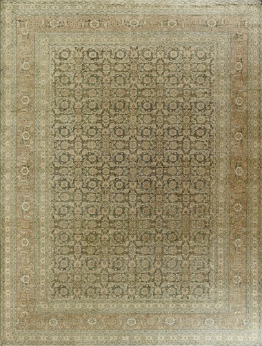 Traditional Blue/Navy Wool Area Rug: Mafi Signature Lilah LL-127 (Hand-Knotted Area Rug)