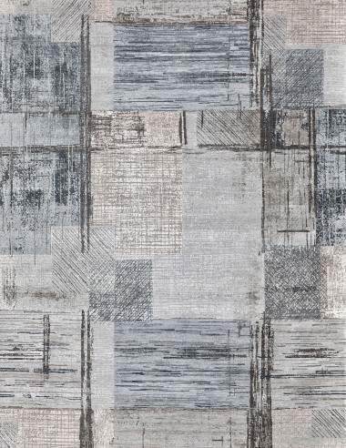 Transitional/Traditional Beige/Tan Wool Area Rug: Mafi Signature Modi LUX-861 (Hand-Knotted Area Rug)