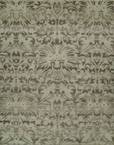 Regal | Lovely Xenology | 1812478: Grey/Brown area rug Transitional Grey/Silver Wool Area Rug: Regal Lovely Xenology 1812478: Grey/Brown (Hand-Knotted Area Rug)