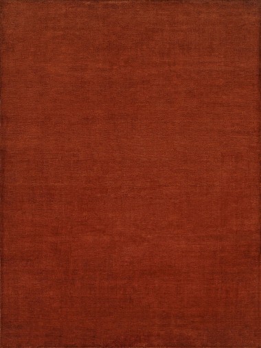 Regal | New Vogue | 1814916: Brick area rug Modern Orange/Rust Wool Area Rug: Regal New Vogue 1814916: Brick (Handmade Area Rug)