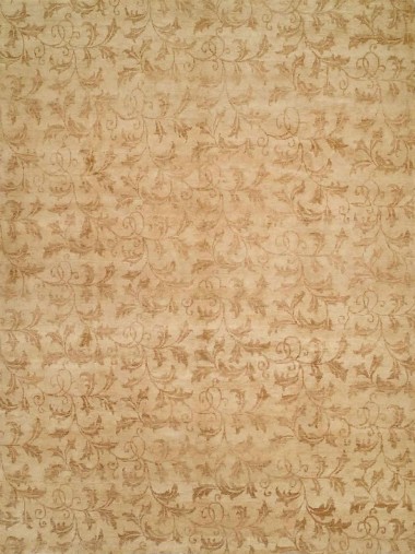 Transitional Beige/Tan Wool Area Rug: Regal Regal Marquis 1818527: Beige (Hand-Knotted Area Rug)