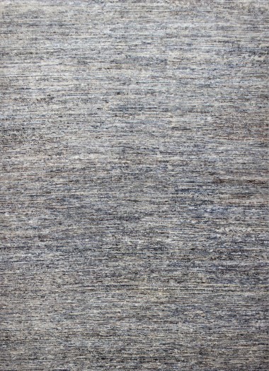 Transitional/Modern Grey/Silver Area Rug: Mafi Signature Soft Melody SM-60147 (Hand-Knotted Area Rug)
