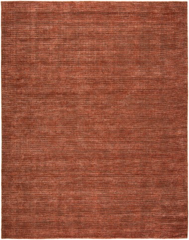 Transitional/Modern Orange/Rust Wool Area Rug: Regal Teasha 1820456: Allspice (Power-Loomed Area Rug)
