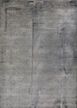 Transitional/Modern Grey/Silver Wool Area Rug: Mafi Signature Cologne COL-216 (Hand-Knotted Area Rug)