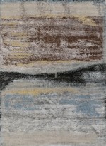 Traditional/Transitional Beige/Tan Wool Area Rug: Mafi Signature Daina SS-164 (Hand-Knotted Area Rug)