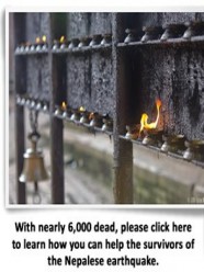 Help support the Nepalese earthquake victims