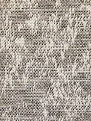 Modern/Transitional/Indoor-Outdoor Grey/Silver Wool Area Rug: Design Organics Portico 41629: Silver Mine (Power-Loomed Area Rug)