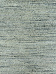 Bohemian/Transitional Grey/Silver Wool Area Rug: Mafi Signature Amber AM-3039 (Hand-Knotted Area Rug)