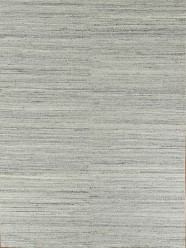 Bohemian/Transitional Grey/Silver Wool Area Rug: Mafi Signature Amber AM-3042 (Hand-Knotted Area Rug)