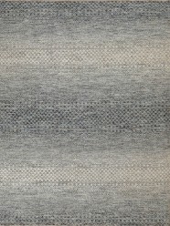 Bohemian/Transitional Ivory/White Wool Area Rug: Mafi Signature Amazon AMZ-517 (Hand-Knotted Area Rug)