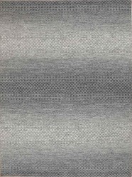 Bohemian/Transitional Ivory/White Wool Area Rug: Mafi Signature Amazon AMZ-518 (Hand-Knotted Area Rug)