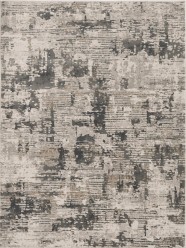 Modern Grey/Silver Wool Area Rug: Madison Aurelia 1312027: Grey (Hand-Tufted Area Rug)