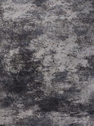 Transitional/Modern Grey/Silver Wool Area Rug: Mafi Signature Cosmos MDC-475 (Hand-Knotted Area Rug)