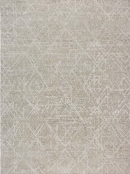 Modern/Transitional Heather Wool Area Rug: Silk Road Cashmere 19322 (Hand-Knotted Area Rug)