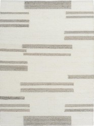 Madison | Dacota | 1349052: Ivory/Sand area rug Modern/Bohemian White/Ivory Wool Area Rug: Madison Dacota 1349052: Ivory/Sand (Hand-Woven Area Rug)