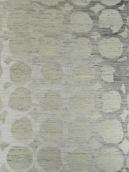 Modern Beige/Tan Wool Area Rug: Mafi Signature Emilia EM-106 (Hand-Knotted Area Rug)