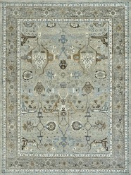 Traditional Beige/Tan Wool Area Rug: Mafi Signature Graham GH-105 (Hand-Knotted Area Rug)