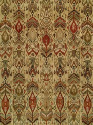 Transitional Yellow/Gold Wool Area Rug: Regal Horizon Lights 188524: Gold (Hand-Tufted Area Rug)