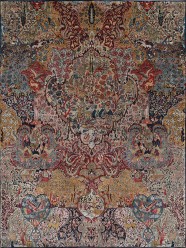 Traditional Multi Wool Area Rug: Mafi Signature Khanna KH-1205 (Hand-Knotted Area Rug)