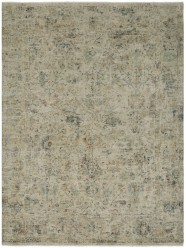 Traditional Beige/Tan Wool Area Rug: Regal Lake Roosevelt 1812018: Neutral Tones (Hand-Knotted Area Rug)