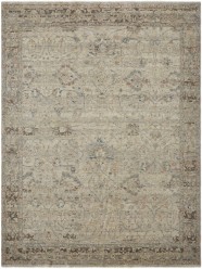 Traditional Beige/Tan Wool Area Rug: Regal Lake Roosevelt 1812518: Parchment (Hand-Knotted Area Rug)