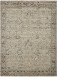 Traditional Beige/Tan Wool Area Rug: Regal Lake Roosevelt 1812518: Parchment (Hand-Knotted Area Rug)