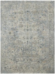 Traditional Grey/Silver Wool Area Rug: Regal Lake Roosevelt 1812718: Grey (Hand-Knotted Area Rug)