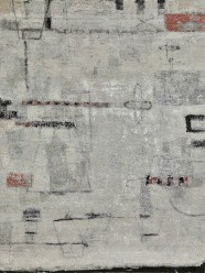 Modern Beige/Tan Wool Area Rug: Mafi Signature Hudson MDC-1508 (Hand-Knotted Area Rug)