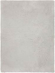 Modern/Shag White/Ivory Area Rug: West Lake Oonops 23150053: Ivory (Hand-Tufted Area Rug)