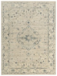 Transitional Beige Wool Area Rug: Bainbridge Pointe Noire 216401: Beige/Ivory (Power-Loomed Area Rug)