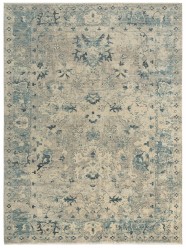 Transitional Beige Wool Area Rug: Bainbridge Pointe Noire 216601: Beige/Ivory (Power-Loomed Area Rug)