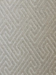 Modern/Transitional Beige/Tan Wool Area Rug: Design Organics Rhodes 4180182: Beige (Power-Loomed Area Rug)