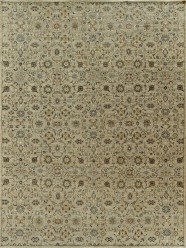 Traditional Beige/Tan Wool Area Rug: Mafi Signature Samarkand SA-01 (Hand-Knotted Area Rug)