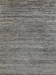 Transitional/Modern Grey/Silver Area Rug: Mafi Signature Soft Melody SM-55759 (Hand-Knotted Area Rug)