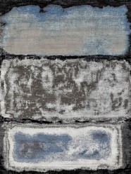 Traditional/Transitional Grey/Silver Wool Area Rug: Mafi Signature Daina SS-169 (Hand-Knotted Area Rug)