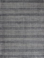 Transitional/Bohemian Charcoal Wool Area Rug: Summit Savant 1919301: Charcoal (Hand-Knotted Area Rug)