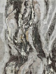Modern/Transitional Beige/Tan Wool Area Rug: Third and Wall K. Nari Silent Bliss UNAR-296 (Hand-Knotted Area Rug)