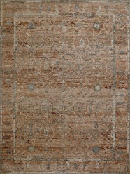 Traditional Orange/Rust Wool Area Rug: Mafi Signature Topica TO-119 (Hand-Knotted Area Rug)