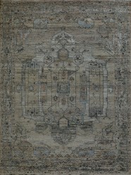 Traditional Beige/Tan Wool Area Rug: Mafi Signature Topica TO-121 (Hand-Knotted Area Rug)