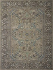 Antiquity | Willow Crest | 1232001: Cocoa/Brown area rug Traditional Brown Wool Area Rug: Antiquity Willow Crest 1232001: Cocoa/Brown (Hand-Knotted Area Rug)