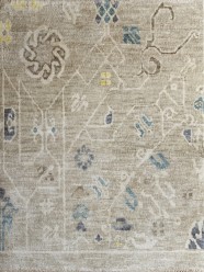 Antiquity | Willow Crest | 1230001: Beige/Ivory area rug Traditional Beige/Tan Wool Area Rug: Antiquity Willow Crest 1230001: Beige/Ivory (Hand-Knotted Area Rug)