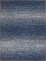 Bohemian/Transitional Blue/Navy Wool Area Rug: Mafi Signature Amazon AMZ-513 (Hand-Knotted Area Rug)