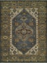 Transitional Blue/Navy Wool Area Rug: Regal Andromeda 181940: Blue (Hand-Knotted Area Rug)