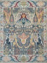 Traditional Grey/Silver Wool Area Rug: Regal Aficionado 181392: Grey/Multi (Hand-Knotted Area Rug)