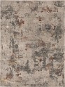 Modern Grey/Silver Wool Area Rug: Madison Aurelia 1313027: Grey/Brick (Hand-Tufted Area Rug)