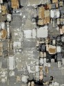 Transitional/Modern Grey/Silver Wool Area Rug: Mafi Signature Cologne COL-248 (Hand-Knotted Area Rug)