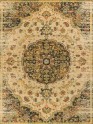 Traditional Beige/Tan Area Rug: Madison Cascade 1335044: Sand/Mocha (Power-Loomed Area Rug)