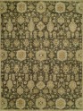 Traditional Charcoal/Black Wool Area Rug: Regal Destiny Luster 184501: Graphite (Hand-Knotted Area Rug)