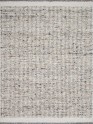 Modern/Bohemian White/Ivory Wool Area Rug: Madison Dacota 1345052: Ivory/Taupe (Hand-Woven Area Rug)